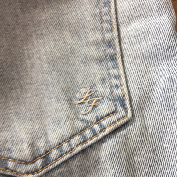 Lovers + Friends Button Fly Light Wash Jeans 26 - Picture 5 of 11